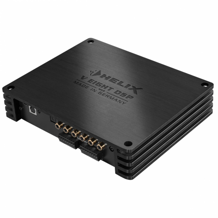 Helix V EIGHT DSP, 8-kanaligt slutsteg med ljudprocessor i gruppen Billjud / Slutsteg / Ljudprocessorer hos BRL Electronics (551HA18208)
