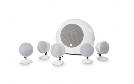 Morel SoundSpot MT-1 högtalarsystem 5.1, vitt i gruppen Paketlösningar / Paket för hemmet / Högtalarpaket hos BRL Electronics (555MT1W)