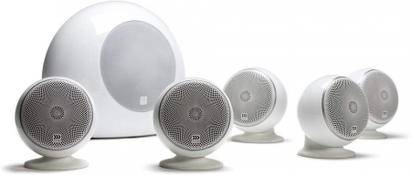 Morel SoundSpot MT-3 högtalarsystem 5.1, vitt i gruppen Paketlösningar / Paket för hemmet / Högtalarpaket hos BRL Electronics (555MT3W)