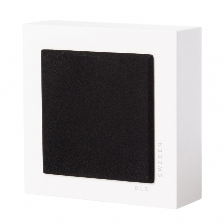 DLS Flatbox Slim Mini vägghögtalare i vitt, styck i gruppen Hemmaljud / Högtalare / Vägghängda högtalare hos BRL Electronics (610HFB18188W)