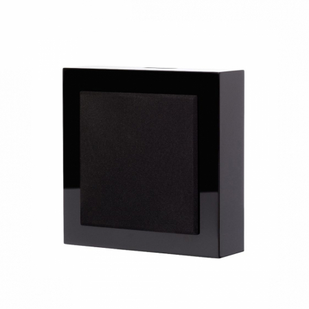DLS Flatbox Mini on-wall högtalare i pianosvart, styck i gruppen Hemmaljud / Högtalare / Vägghängda högtalare hos BRL Electronics (610HFB24249B)