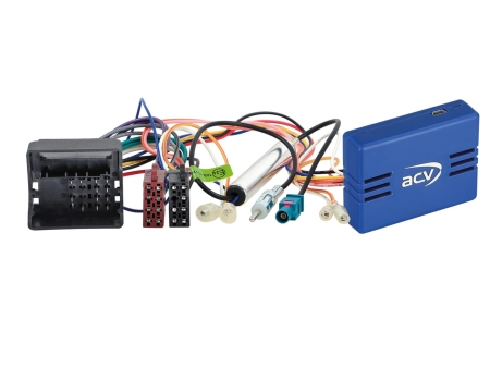 CAN-Bus Kit Citroen/Peugeot Quadlock>ISO/Fakra>DIN i gruppen Billjud / Vad passar i min bil / Citroën / C3 / C3 2010-2016 hos BRL (7001210414615)