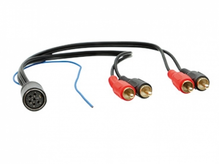 Aktiv system-adapter Volvo 6-pin - RCA i gruppen Billjud / Vad passar i min bil / Volvo / Volvo XC70 / Volvo XC70 2004-2007 / Byta stereo XC70 2004-2007 hos BRL Electronics (70013135250)