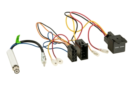ISO-adapter Ford/VAG, DIN/S-Con i gruppen Billjud / Vad passar i min bil / Volkswagen / Transporter / Transporter T5 2003-2009 / Byta stereo Transporter T5 2003-2009 hos BRL (700132148)