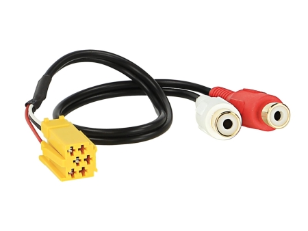 AUX-adapter Alfa 159/Fiat Grande Punto, 6-pin Mini-ISO i gruppen Billjud / Vad passar i min bil / Fiat / Grande Punto hos BRL (700142408)