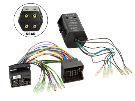 T-Harness Quadlock/High-Low adapter i gruppen Billjud / Vad passar i min bil / Audi / Audi A4 / Audi A4 2004-2008 / Byta stereo / Original Dubbeldin hos BRL (700142450)