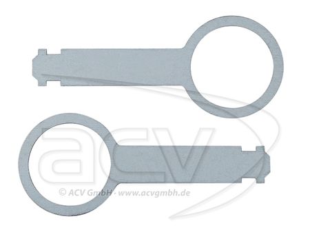 Urtagningsverktyg Audi, Seat, Skoda och VW i gruppen Billyd / Hva passer i min bil  / Audi / Audi A4 / Audi A4 2004-2008 / Bytte stereo / Original Dobbeldin hos BRL Electronics (70018132001)