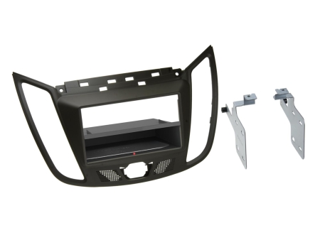 Facia-platta 2-DIN INBAY Ford C-MAX/Kuga, mörkbrun i gruppen Billjud / Vad passar i min bil / Ford / Kuga / Kuga 2013-2019 hos BRL (700241114223)