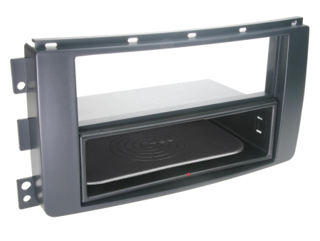 INBAY Monteringsram 2-DIN Smart ForTwo/ForFour, svart i gruppen Billjud / Vad passar i min bil / Smart hos BRL (70024119023)