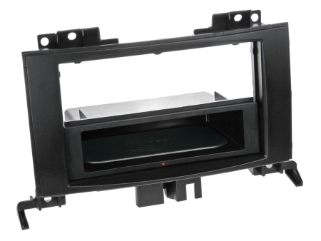 Monteringsram 1-DIN INBAY Mercedes/VW, svart i gruppen Billjud / Vad passar i min bil / Mercedes / Sprinter / Sprinter 2006-2018 hos BRL (70024119027)