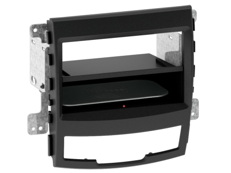 2-DIN Monteringsram INBAY Ssangyong Korando, svart i gruppen Billjud / Vad passar i min bil / Ssangyong hos BRL (70024127505)