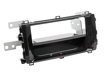 Monteringsram 1/2-DIN Toyota Auris, piano i gruppen Billjud / Vad passar i min bil / Toyota / Auris / Auris 2013-2018 hos BRL (70024130024)