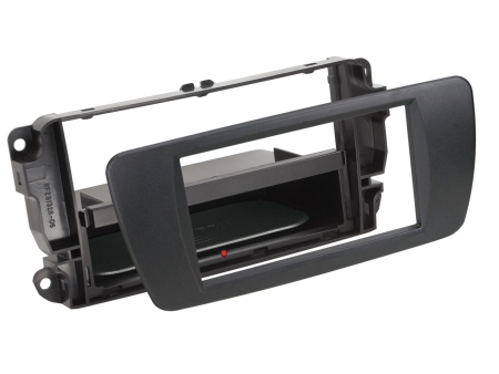 Monteringsram 1/2-DIN INBAY Seat Ibiza, matt svart i gruppen Billjud / Vad passar i min bil / Seat / Ibiza / Ibiza 2009-2015 hos BRL (700241328062)