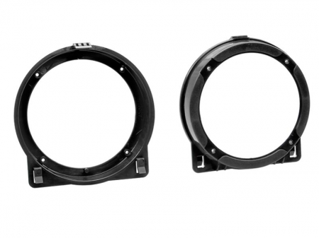 Högtalaradapter för Honda Civic 2001-2006, 5,25 tum, svart plast.