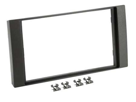 Monteringsram 2-DIN Ford, svart i gruppen Billjud / Vad passar i min bil / Ford / Focus / Focus 1998-2004 / Byta stereo Focus 1998-2004 hos BRL (700281114151)