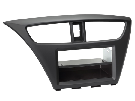 Monteringsram 2-DIN med prylfack Honda Civic, svart i gruppen Billjud / Vad passar i min bil / Honda / Civic / Civic 2012-2015 hos BRL (700281130181)