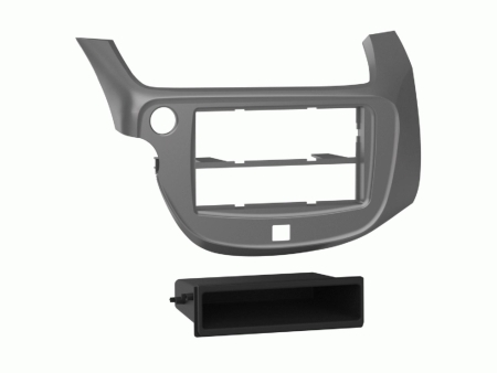 Monteringsram 2-DIN med prylfack Honda Fit/Jazz 2009-2013 i gruppen Billjud / Vad passar i min bil / Honda / Jazz / Jazz 2009-2015 hos BRL (700281130271)