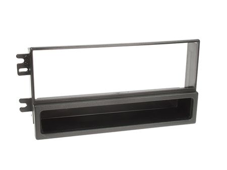 Svart stereo-installationsram för Kia Sorento 02-06.
