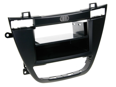 Monteringsram 2-DIN med prylfack, Opel Insignia 2008-2013, svart i gruppen Billjud / Vad passar i min bil / Opel / Insignia / Insignia 2008- hos BRL (700281230221)