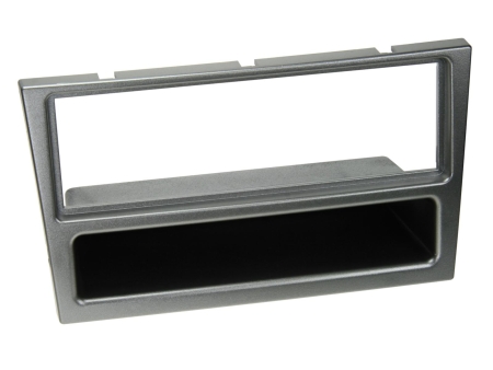 Monteringsram 1-DIN med prylfack Opel Corsa C, aluminium i gruppen Billjud / Vad passar i min bil / Renault / Trafic / Trafic 2001-2014 hos BRL (700281230264)