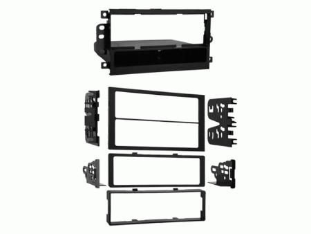 Monteringsram 2-DIN med prylfack, svart i gruppen Billjud / Vad passar i min bil / Suzuki / Grand Vitara / Grand Vitara 1998-2006 hos BRL (700281238081)