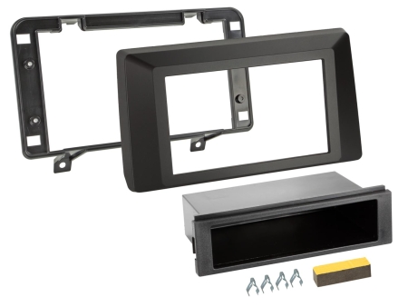 Monteringsram 2-DIN med prylfack Dacia Duster 2021-2023 i gruppen Billjud / Vad passar i min bil / Dacia / Dacia Duster / Dacia Duster 2018-2024 hos BRL (700281250211)