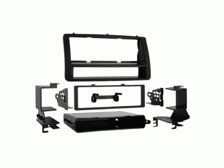 Monteringsram 1-DIN med prylfack Toyota Corolla 2002-2007, svart i gruppen Billjud / Vad passar i min bil / Toyota / Corolla / Corolla 2000-2006 hos BRL (700281300021)