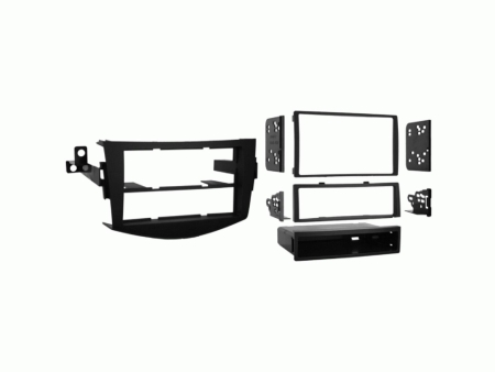 Monteringsram 2-DIN med prylfack Toyota RAV4 2006-2013 i gruppen Billjud / Vad passar i min bil / Toyota / RAV4 / RAV4 2006-2012 hos BRL (700281300031)