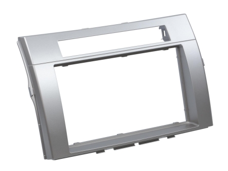 Monteringsram 2-DIN Toyota Corolla Verso, silver i gruppen Billjud / Vad passar i min bil / Toyota / Corolla / Corolla 2006-2012 hos BRL (700281300222)