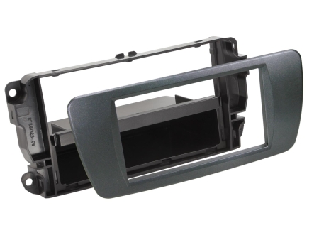 Monteringsram 2-DIN med prylfack Seat Ibiza, azabache svart i gruppen Billjud / Vad passar i min bil / Seat / Ibiza / Ibiza 2009-2015 hos BRL (700281328061)