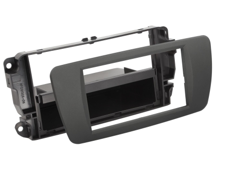 Monteringsram 2-DIN med prylfack Seat Ibiza, tuam grey i gruppen Billjud / Vad passar i min bil / Seat / Ibiza / Ibiza 2009-2015 hos BRL (700281328066)