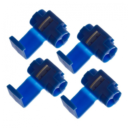 Kabeltjuv 0.75 - 2.5 mm², blå 4-pack i gruppen Billjud / Tillbehör / Monteringstillbehör hos BRL Electronics (7003425014)