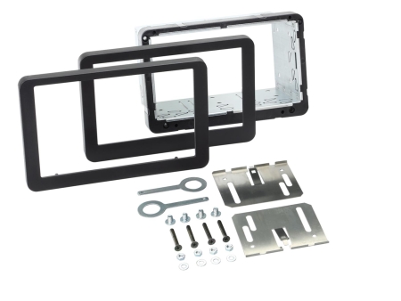 Monteringsram 2-DIN Alfa 159/Brera/Spider, svart i gruppen Billjud / Vad passar i min bil / Alfa Romeo hos BRL Electronics (70038100116)