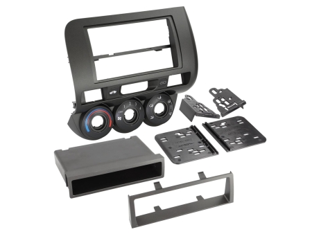 Monteringsram 2-DIN med prylfack Honda Fit/Jazz 2004-2008 i gruppen Billjud / Vad passar i min bil / Honda / Jazz / Jazz 2002-2009 hos BRL (70038113006)