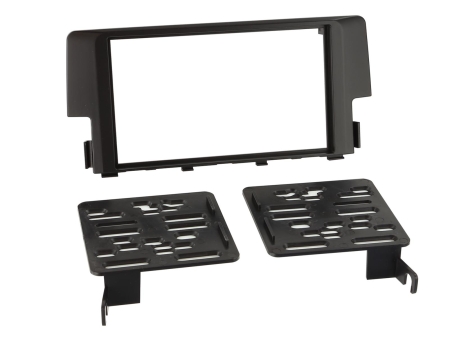 Monteringsram 2-DIN Honda Civic, svart i gruppen Billjud / Vad passar i min bil / Honda / Civic / Civic 2016-2021 hos BRL (700381130231)