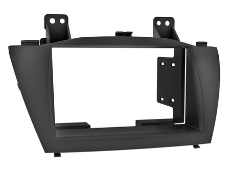 Monteringsram 2-din Hyundai ix35 2010- svart i gruppen Billjud / Vad passar i min bil / Hyundai / ix35 / ix35 2010-2015 hos BRL Electronics (70038114335)