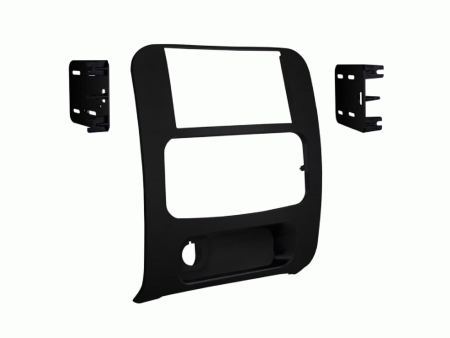 Monteringsram 2-DIN Jeep Cherokee/Liberty, svart i gruppen Billjud / Vad passar i min bil / Chrysler, Dodge & Jeep / Monteringsram hos BRL (700381145261)