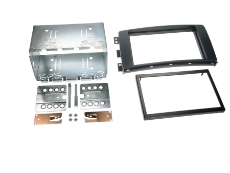 Monteringsram 2-DIN Smart ForTwo/ForFour, svart i gruppen Billjud / Vad passar i min bil / Smart hos BRL (70038119026)