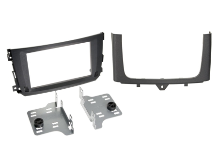 Monteringsram 2-DIN Smart Fortwo 2010-2015 i gruppen Billjud / Vad passar i min bil / Smart hos BRL (700381190491)
