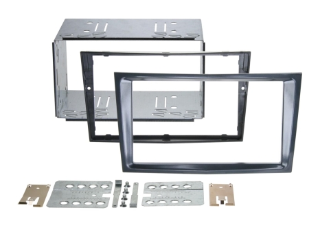 Monteringsram 2-DIN Opel stealth-black i gruppen Billjud / Vad passar i min bil / Opel / Zafira / Zafira 2005- hos BRL (700381230242)