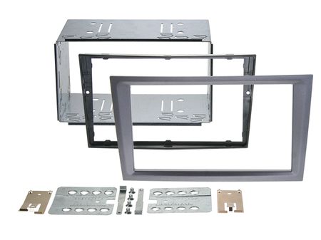 Monteringsram 2-din opel Charcoal-metallic i gruppen Billjud / Vad passar i min bil / Opel / Vivaro / Vivaro 2005-2010 hos BRL Electronics (700381230262)