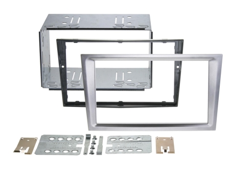 Monteringsram 2-DIN Opel Corsa C, aluminium i gruppen Billjud / Vad passar i min bil / Renault / Trafic / Trafic 2001-2014 hos BRL (700381230264)