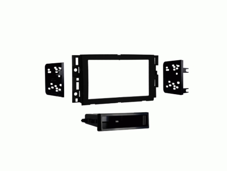 Monteringsram 2-DIN med prylfack GM/Suzuki i gruppen Billjud / Vad passar i min bil / GM / Monteringsram hos BRL Electronics (700381238101)