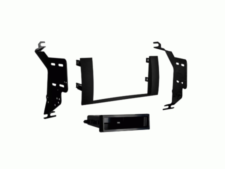 Monteringsram 2-DIN med prylfack Toyota Prius i gruppen Billjud / Vad passar i min bil / Toyota / Prius / Prius 2004-2009 hos BRL (700381300091)