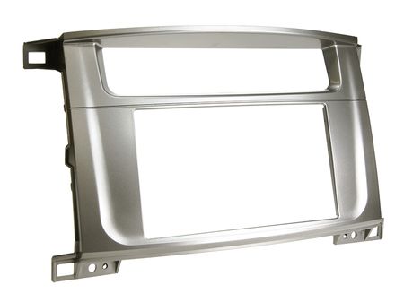 Monteringsram 2-din Toyota Land Cruiser -07 Silver i gruppen Billjud / Vad passar i min bil / Toyota / Landcruiser / Landcruiser 1996-2008 hos BRL Electronics (70038130015)