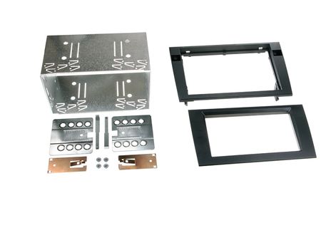 Monteringsram Audi A4 2-Din set -2006, Seat Exeo 09- i gruppen Billjud / Vad passar i min bil / Audi / Audi A4 / Audi A4 2004-2008 / Byta stereo / Original Dubbeldin hos BRL Electronics (700381320151)