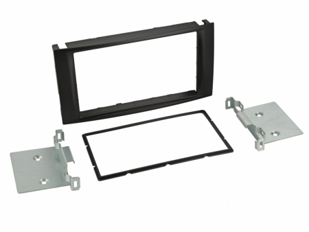 Monteringsram 2-DIN VW T5/Touareg 2003-2010 i gruppen Billjud / Vad passar i min bil / Volkswagen / Transporter / Transporter T5.1 2010-2015 / Byta stereo Transporter T5.1 2010-2015 hos BRL Electronics (700381320271)