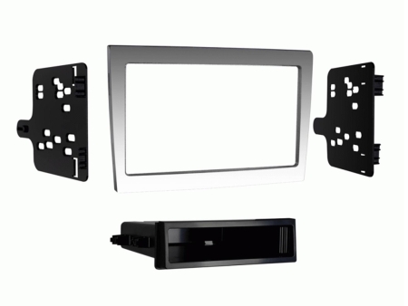 Monteringsram 2-DIN med prylfack Porsche 997/Boxster/Cayman i gruppen Billjud / Vad passar i min bil / Porsche / Boxster/Cayman / Boxster/Cayman 2009-2013 (987 mk2) hos BRL Electronics (700381323033)