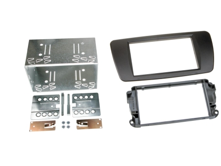 ACV Monteringsram 2-DIN Seat Ibiza, nit black i gruppen Billjud / Vad passar i min bil / Seat / Ibiza / Ibiza 2009-2015 hos BRL (700381328062)
