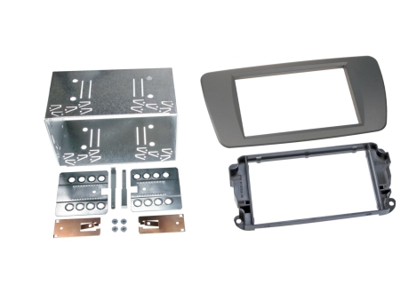 Monteringsram 2-DIN Seat Ibiza, conemara grey i gruppen Billjud / Vad passar i min bil / Seat / Ibiza / Ibiza 2009-2015 hos BRL (700381328063)